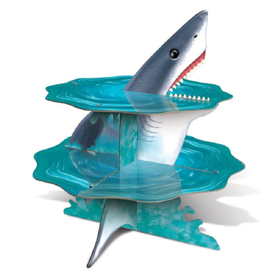 Shark cupcake stand