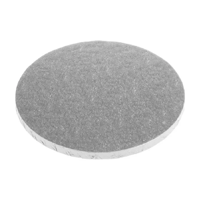 15mm Thick cake board 12 inch round Silver