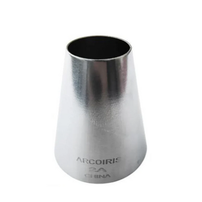 Large Arcoiris icing nozzle tip 2A round cupcake swirl