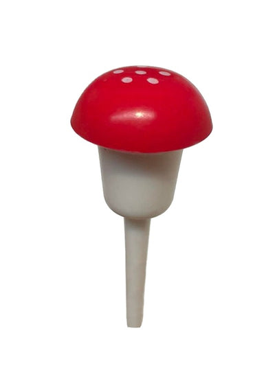 Mushroom or toadstool cake topper pick