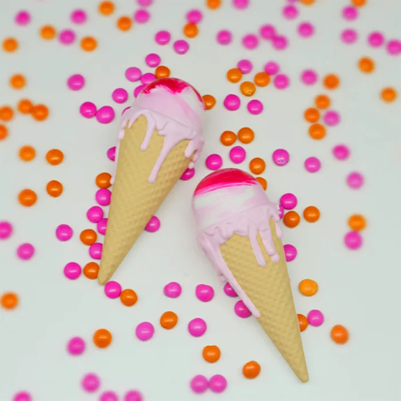 Ice cream waffle cone 3d chocolate mould