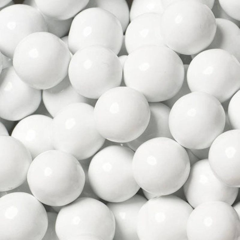 10mm White sixlets (cachous or sugar pearls) 100g
