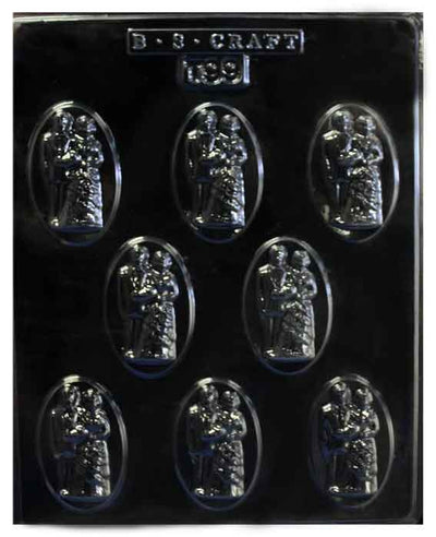 Bride & Groom chocolate mould