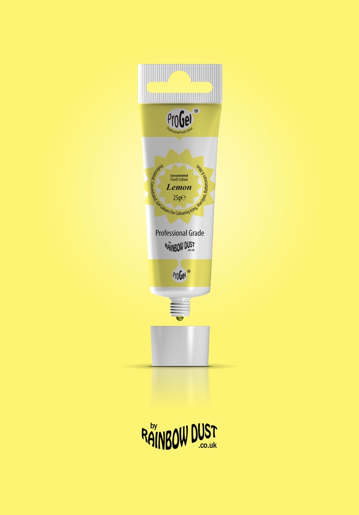 60% OFF SPECIAL BB 7/25 Progel concentrated gel paste food colouring Lemon Yellow