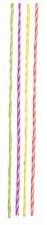 Party thin candles pack 20 hot neon colours
