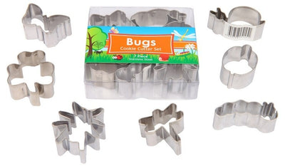 Garden bugs mini cookie cutter set