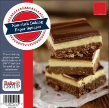 Pre cut parchment baking paper squares 10 inch