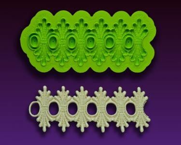 Earlene's Enhanced Silicone Lace Mould Karen