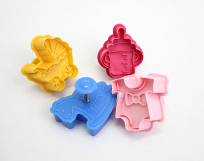 Baby Plunger cutters set 4