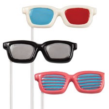 Sweet shades Sunglasses lollipop chocolate mould
