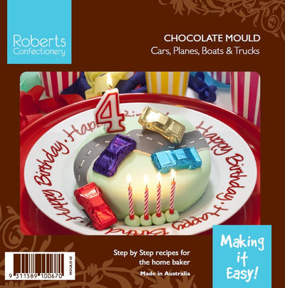 Rugby Footballs Trucks Motorbikes Boats and Planes chocolate mould