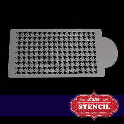Side Stencil Houndstooth