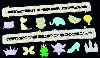 FMM Tappit Childs play animals and more fondant and gumpaste cutter