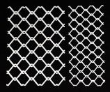 Wire fence stencil set 2 stencils