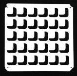 Sum of Squares geometric design stencil