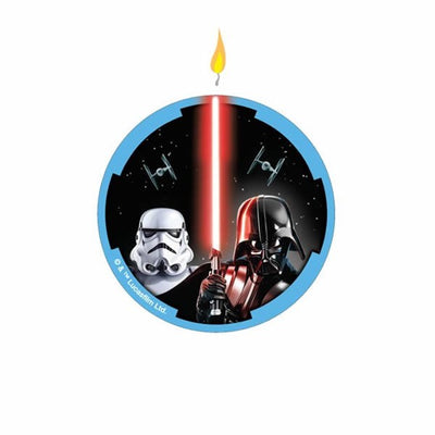 Star Wars classic flat candle