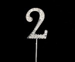 4.5cm Diamante number pick 2