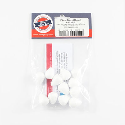 Excel Buds 16mm (12 Pack) Poly foam buds