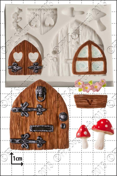 Fairy Door and Windows silicone mould