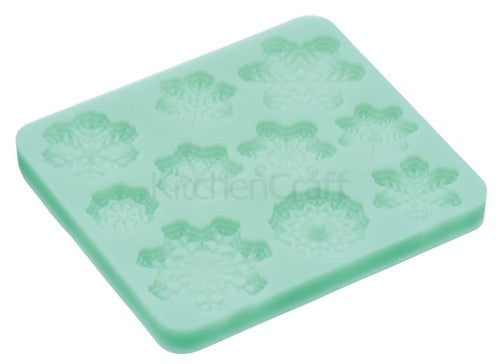 Sweetly Does it assorted snowflake snowflakes silicone mould