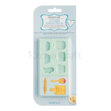 Sweetly Does it Home Baking silicone mould (tea party)
