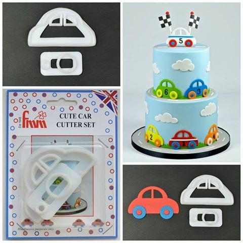 FMM Cute car cutter set