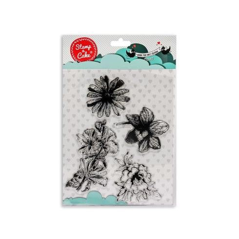 Stamp a Cake Stamp Set Flower Flowers