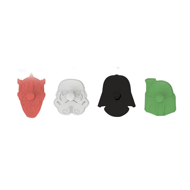Star Wars Villians cookie cutter set with embosser plunger