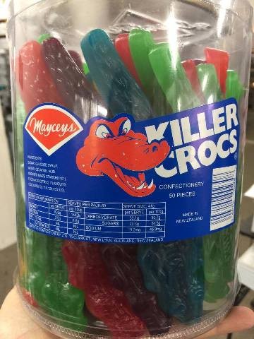 Crocodiles or alligator GIANT 5 for $5.00 by Mayceys NZ