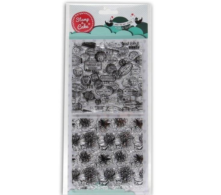 Stamp a Cake Stamp Set Postage and Floral