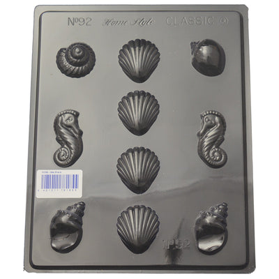 Seashells and Seahorses chocolate mould