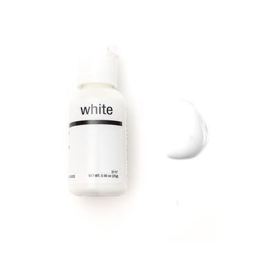 Concentrated food colouring gel paste Bright White by Chefmaster (Whitener)