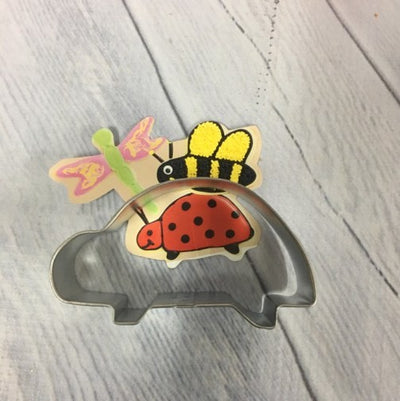 Ladybug Ladybird crawling cookie cutter Use for turtle too