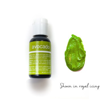 Concentrated food colouring gel paste Avocado Green by Chefmaster