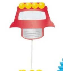 Monster Truck cupcake picks (24)