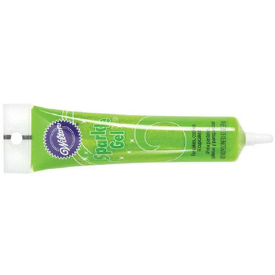 Sparkle gel piping icing gel Light Lime Green