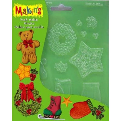 Makins push mould Christmas decor