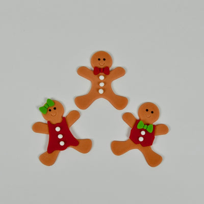 Fmm Gingerbread boy or man people or family Tappit cutter set