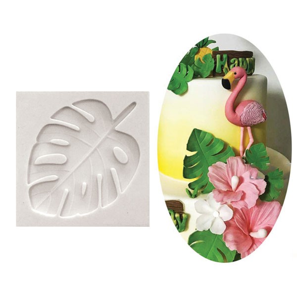 Tropical Leaf silicone mould