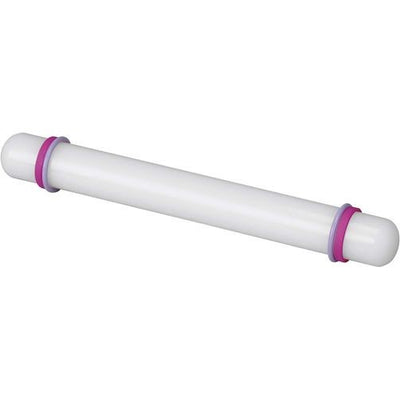 Perfect height small fondant and gumpaste rolling pin and guide rings