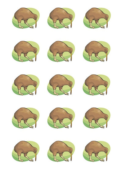 Design Sheet edible image Kiwi