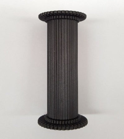 Black 3 inch pillars set 4