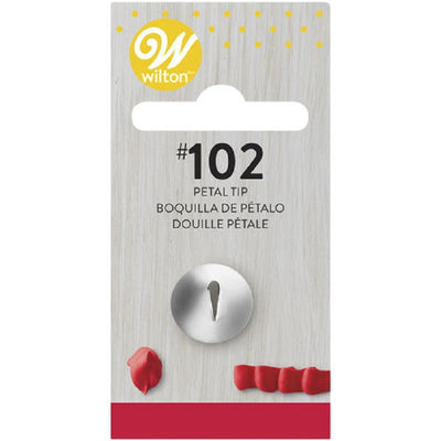 Standard Wilton icing nozzle tip No 102 Petals