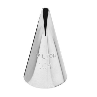 Standard Wilton icing nozzle tip no 104 Petals