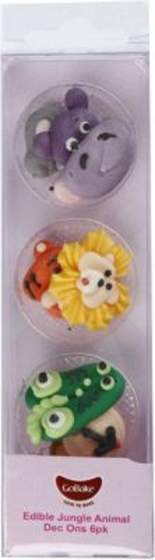 Jungle safari animal sugar icing decorations (6)