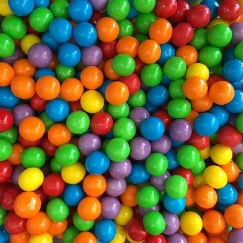 Rainbow gumballs small 200g
