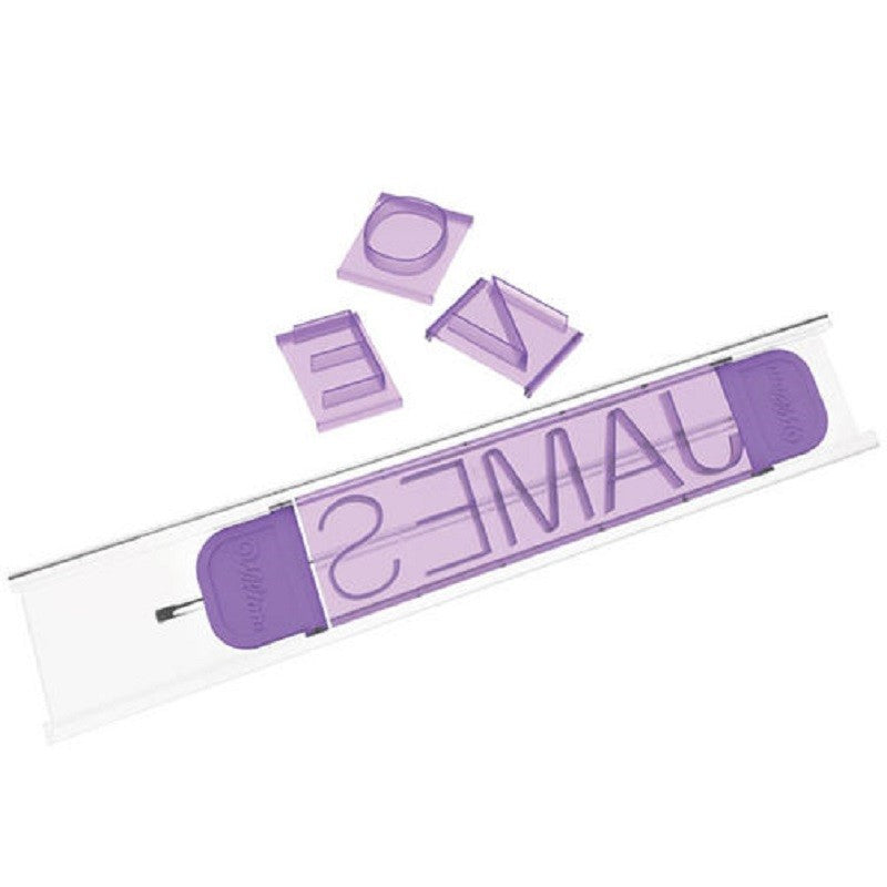 88 piece alphabet letter and number press set