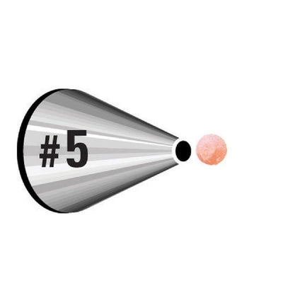 Standard Wilton icing nozzle tip No 5 Writing Lines and Dots