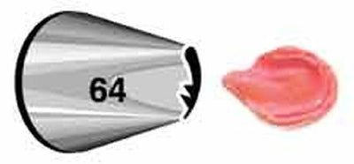 Standard Wilton icing nozzle tip No 64 Petals