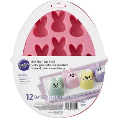 Easter Bunny head silicone mould for chocolates and mini treats